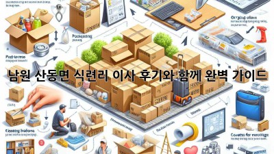 남원 산동면 식련리 이사, 후기와 함께 완벽 가이드