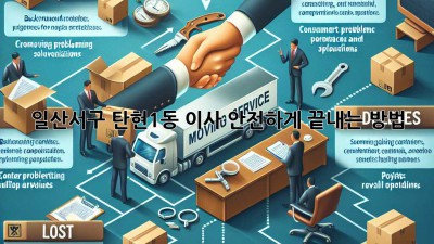일산서구 탄현1동 이사, 안전하게 끝내는 방법!